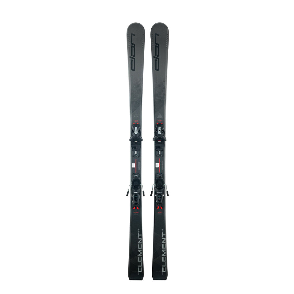 SKI ELAN ELEMENT 74 BLACK ET FIXATIONS EL 10