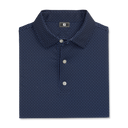 FOOTJOY MEN'S DOT GEO PRINT LISLE POLO