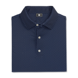 FOOTJOY DOT GEO PRINT LISLE MEN’S POLO SHIRT