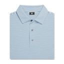 FOOTJOY HICKORY STRIPE PIQUE POLO SHIRT
