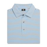 FOOTJOY HICKORY STRIPE PIQUE POLO SHIRT