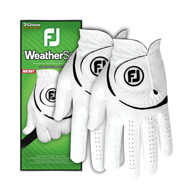 GOLF GLOVE FOOTJOY WEATHERSOF WOMEN 2 PACK