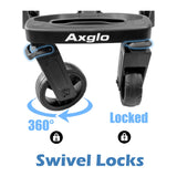 Chariot AXGLO Flip N Go Pro Chariot Pliant Breveté en 1 Étape