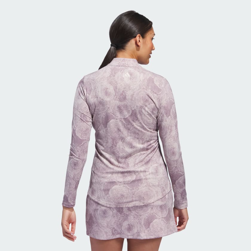 Adidas Ultimate365 Haut Col Cheminée Zip Imprimé Femme Confort
