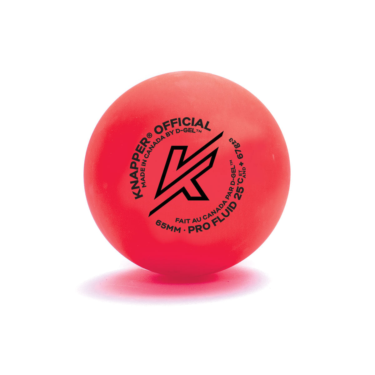 AK PRO Balle Knapper Rouge Pro Fluid Pour Dek Hockey Et Précision