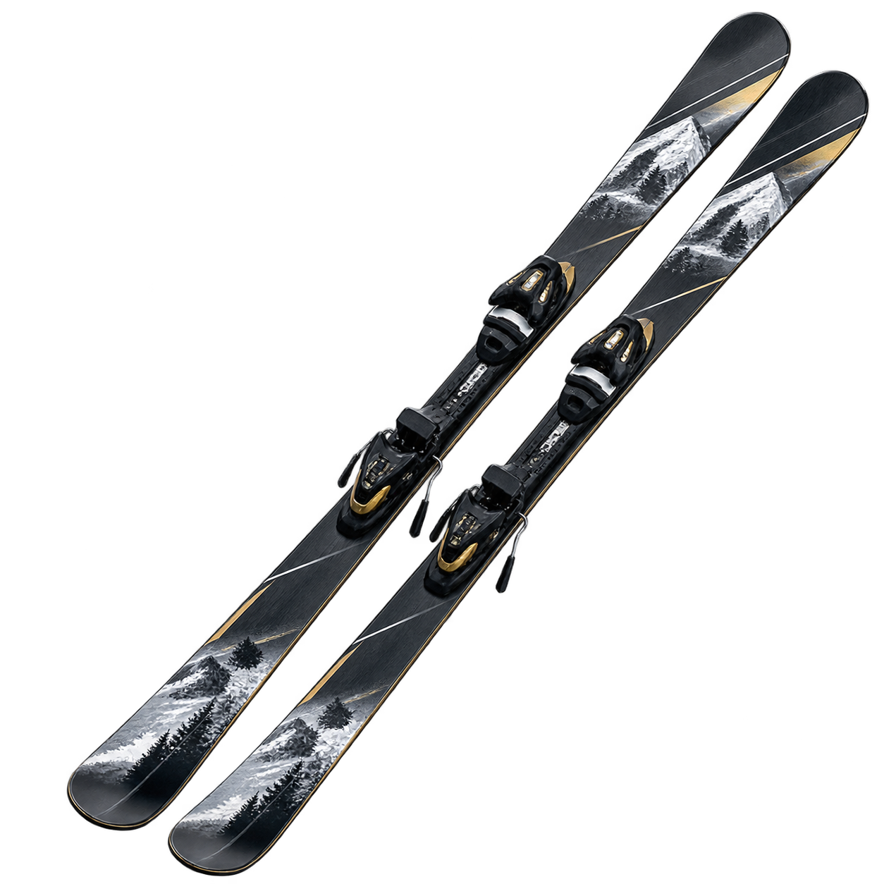 Alpine skis