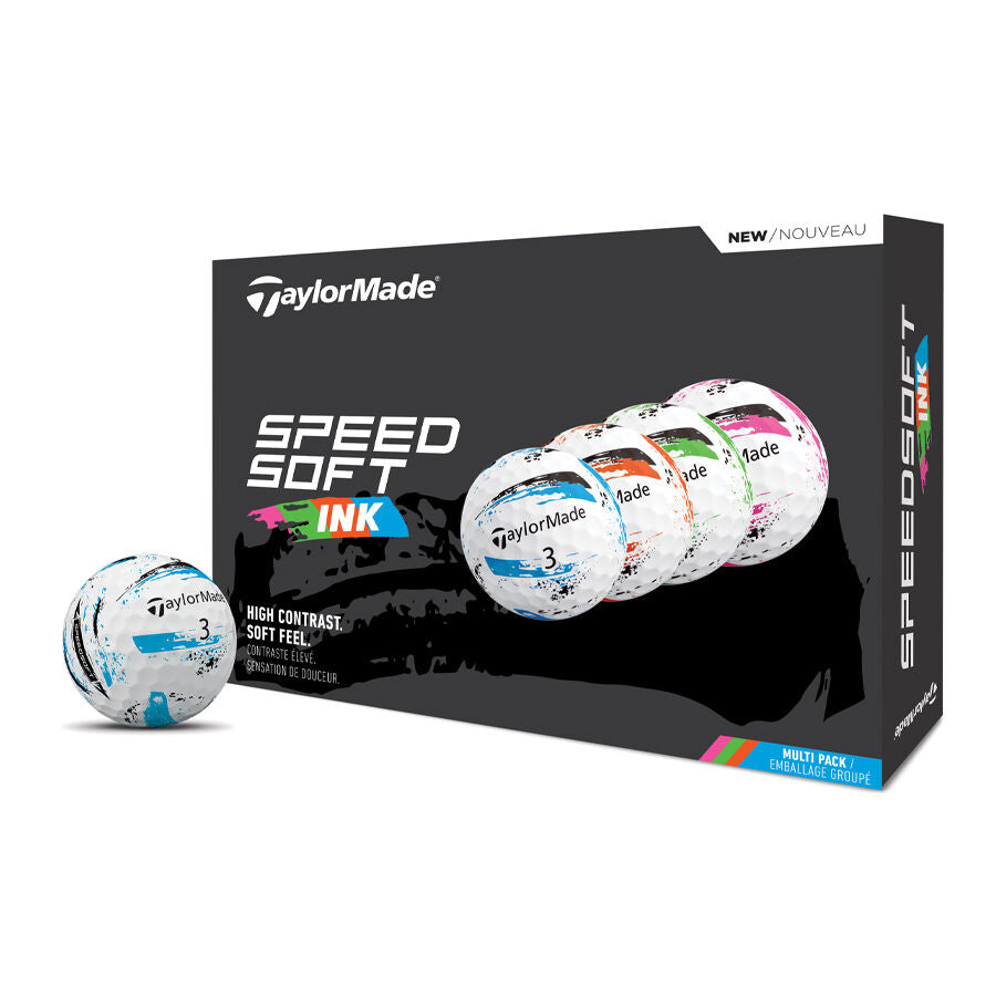 TAYLORMADE SPEEDSOFT INK TM24 MULTI BALL