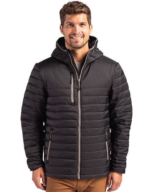Clique Valhalla Recycled Insulated Puffer Mens Full Zip Jacket