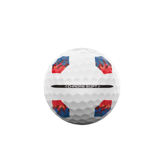 Callaway Chrome Soft 24 White TruTrack Balles De Golf Contrôle