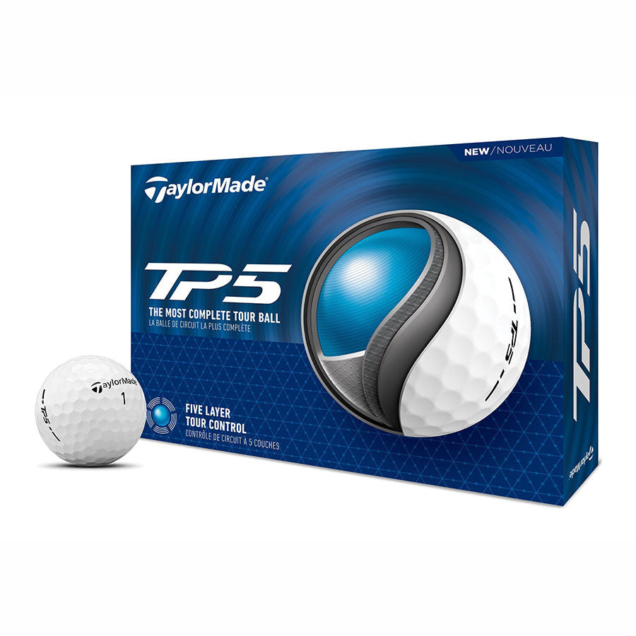 BALLE TAYLORMADE TP5 WHITE TM24