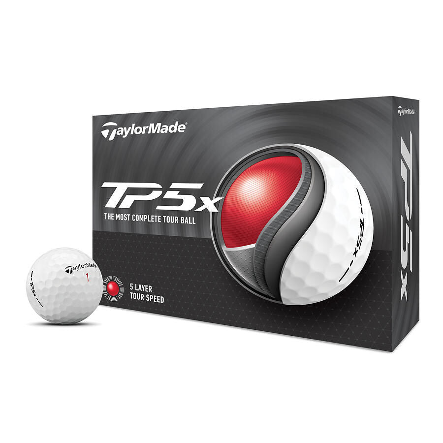 BALLE TAYLORMADE TP5X WHITE TM24