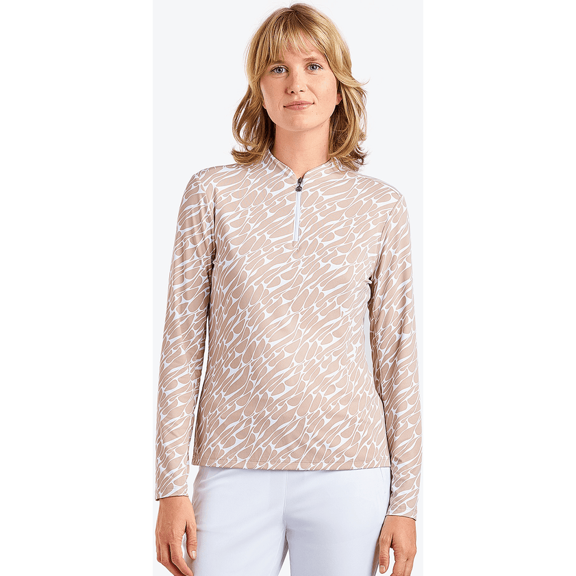 Chandail Nivo Lolita Mock Haut à Col Montant, Protection Solaire FPU Cinquante Plus