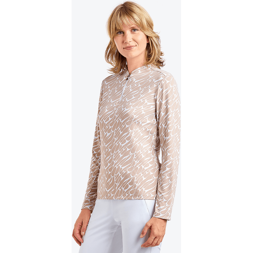 Chandail Nivo Lolita Mock Haut à Col Montant, Protection Solaire FPU Cinquante Plus