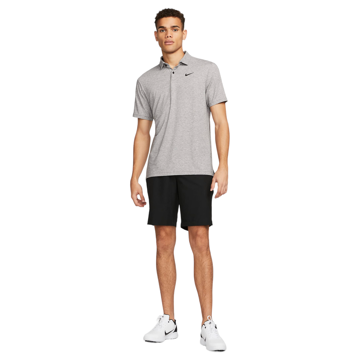 Nike Tour Polo Heather Extensible et Évacuation de Transpiration