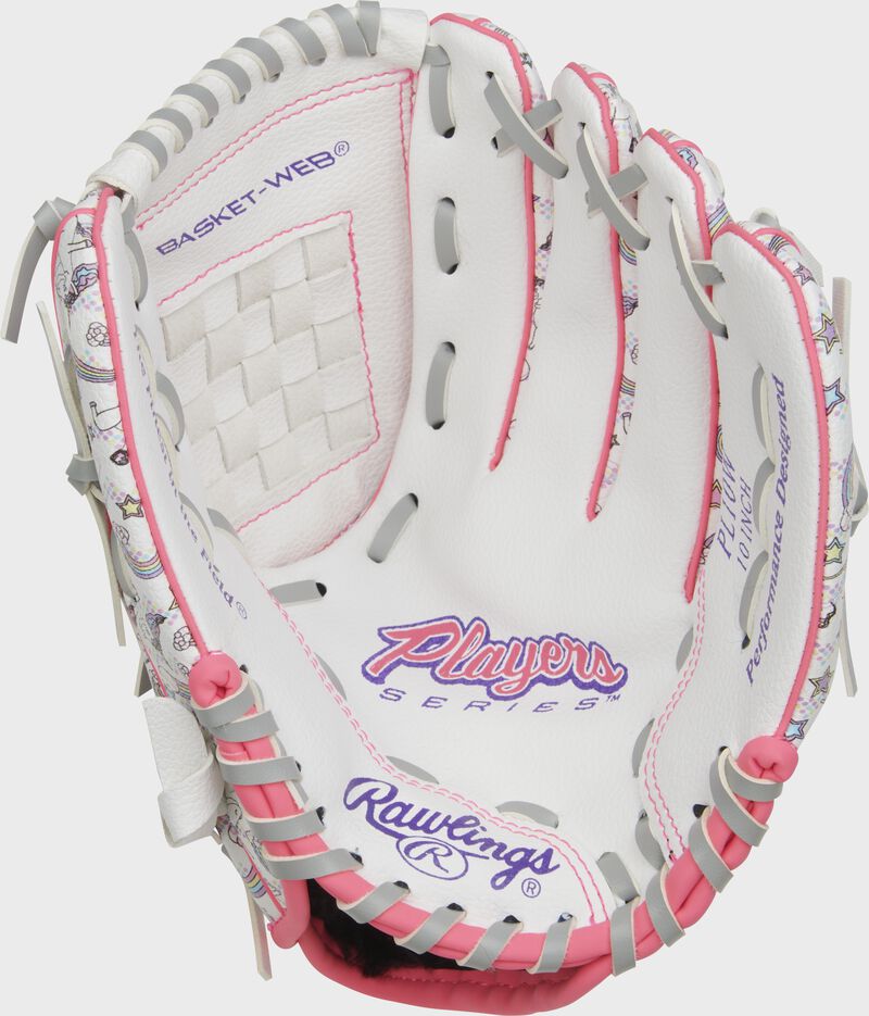 RAWLINGS "PLAYERS" SERIES BASEBALL GLOVE YOUTH 10" PL10W