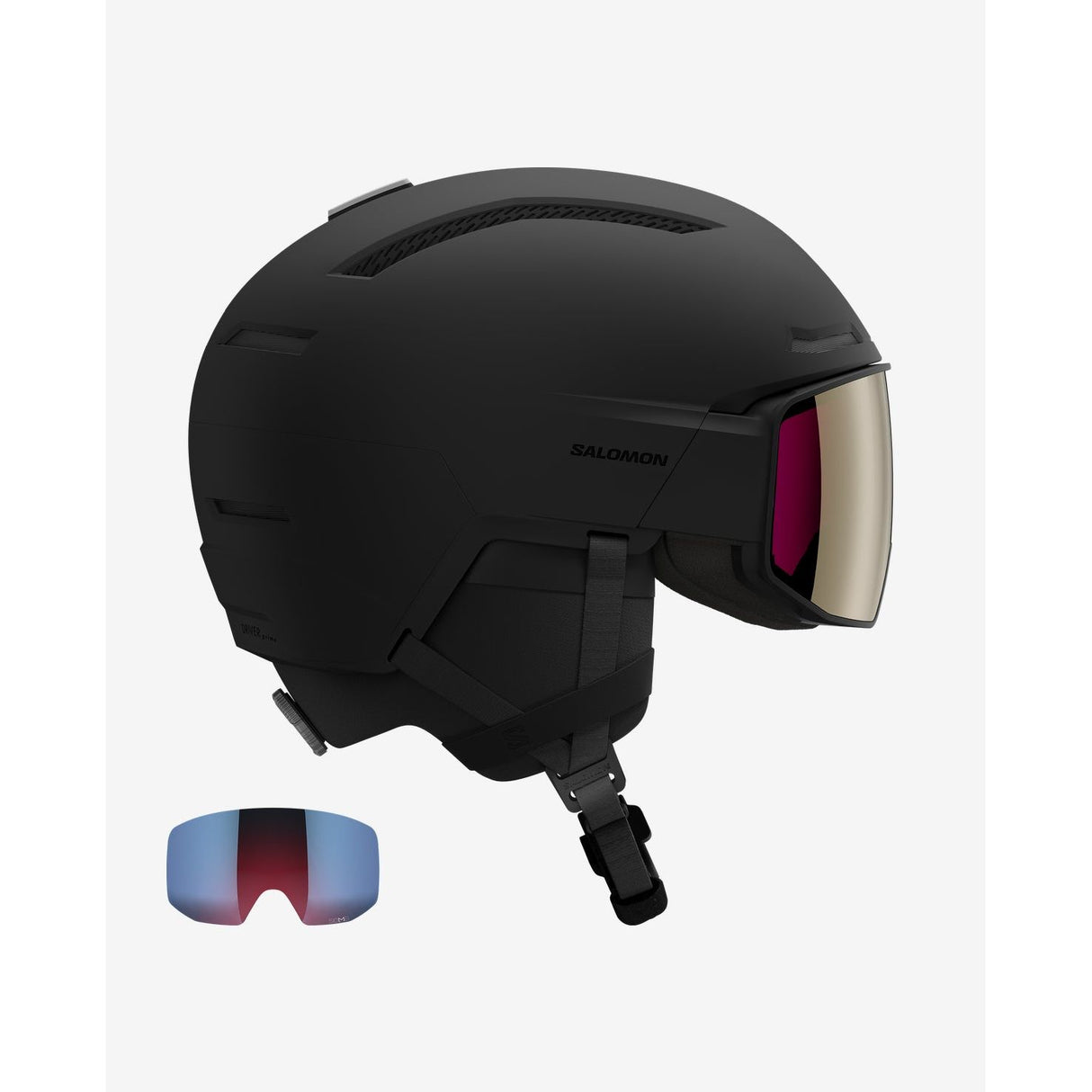 Salomon Driver Prime Sigma Plus MIPS Casque Noir Or Magnétique