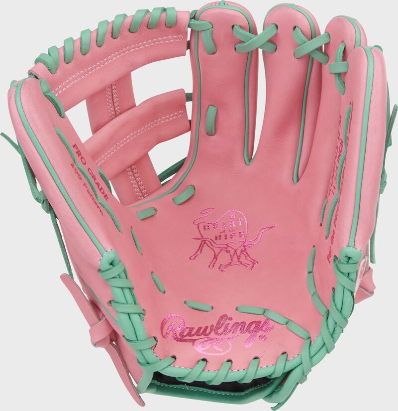 GANT RAWLINGS HEART OF THE HIDE 11.75'' INFIELD PINK