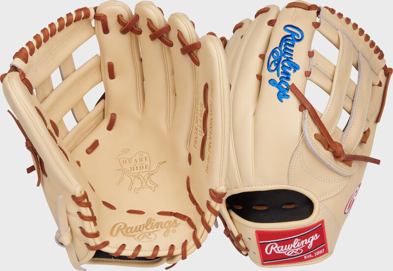 GANT RAWLINGS HEART OF THE HIDE 12.75'' OUTFIELD TAN/RED