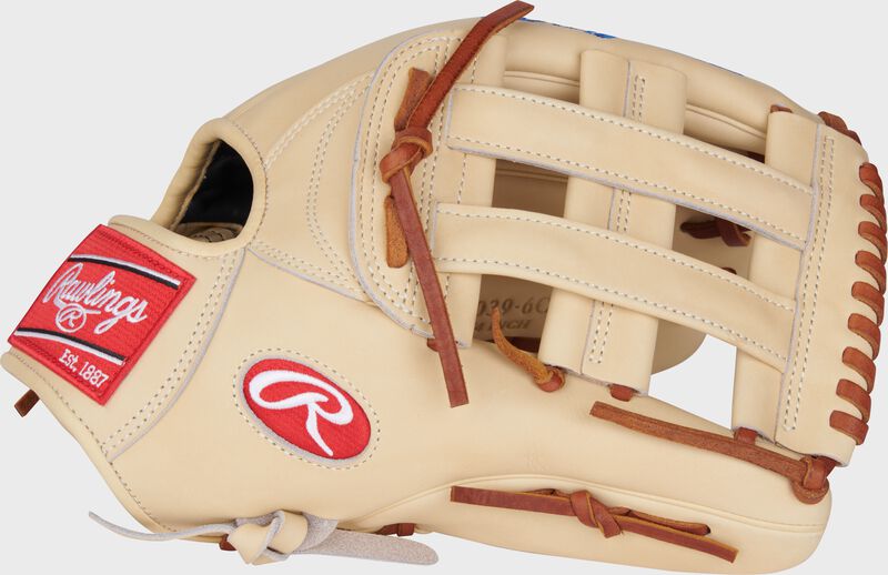 GANT RAWLINGS HEART OF THE HIDE 12.75'' OUTFIELD TAN/RED