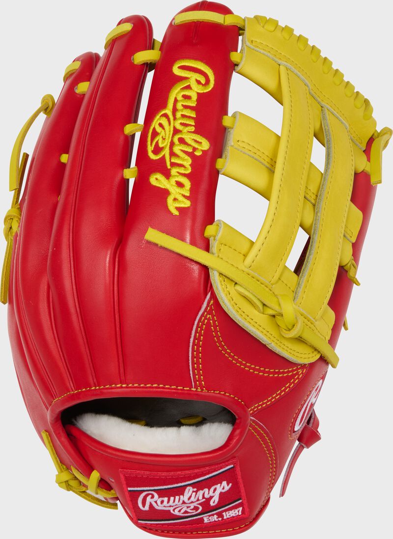 GANT BASEBALL RAWLINGS PRO PREFERRED 12.75'' OUTFIELD RED