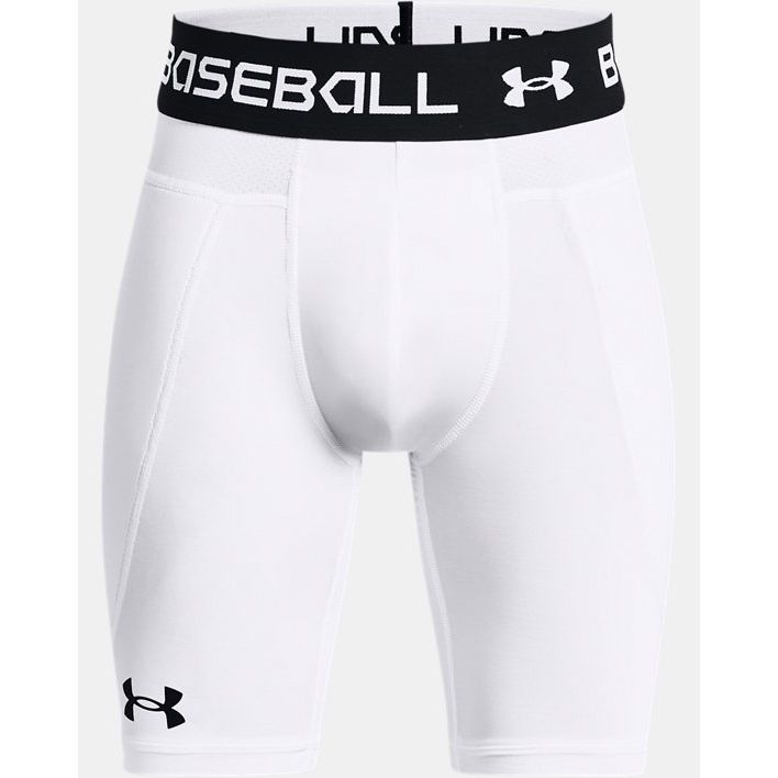 UA YOUTH UTILITY SLIDER SHORT BASEBALL