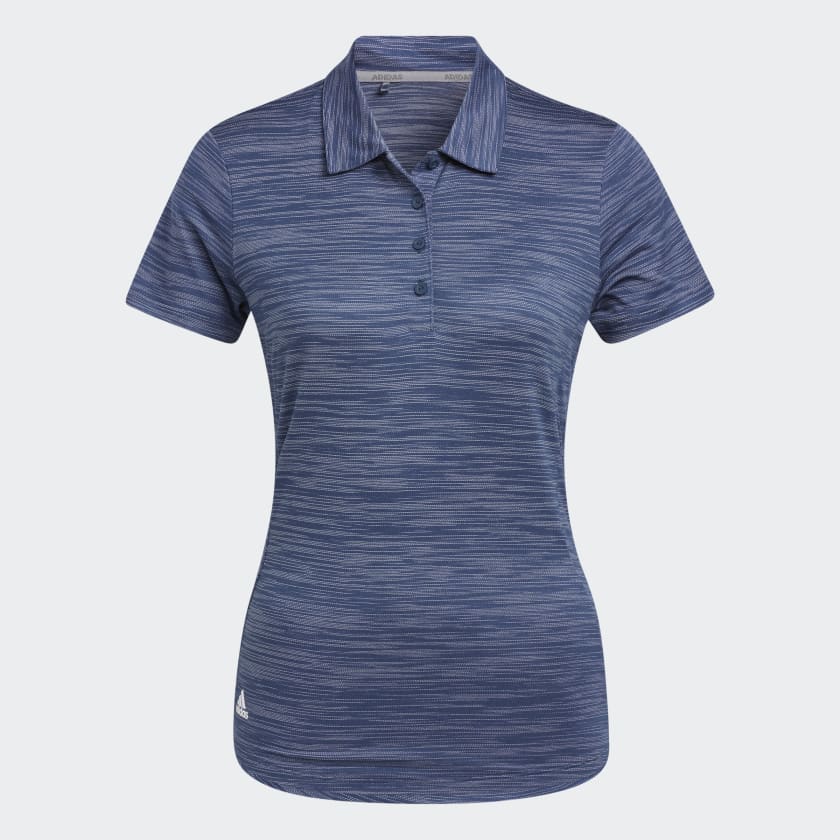 Adidas Polo Space Dye Manches Courtes Piqué Doux QuadriExtensible
