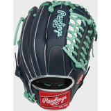 RAWLINGS R9 SERIES 11.75'' INFIELD BASEBALL GLOVE BLACK/MINT