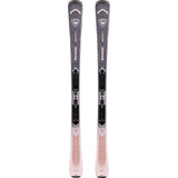 Rossignol Arcade 80 Femme Ski Avec Fixation XP10 Léger Et Stable Sur Piste Pour Toutes Conditions