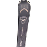 Rossignol Arcade 80 Femme Ski Avec Fixation XP10 Léger Et Stable Sur Piste Pour Toutes Conditions