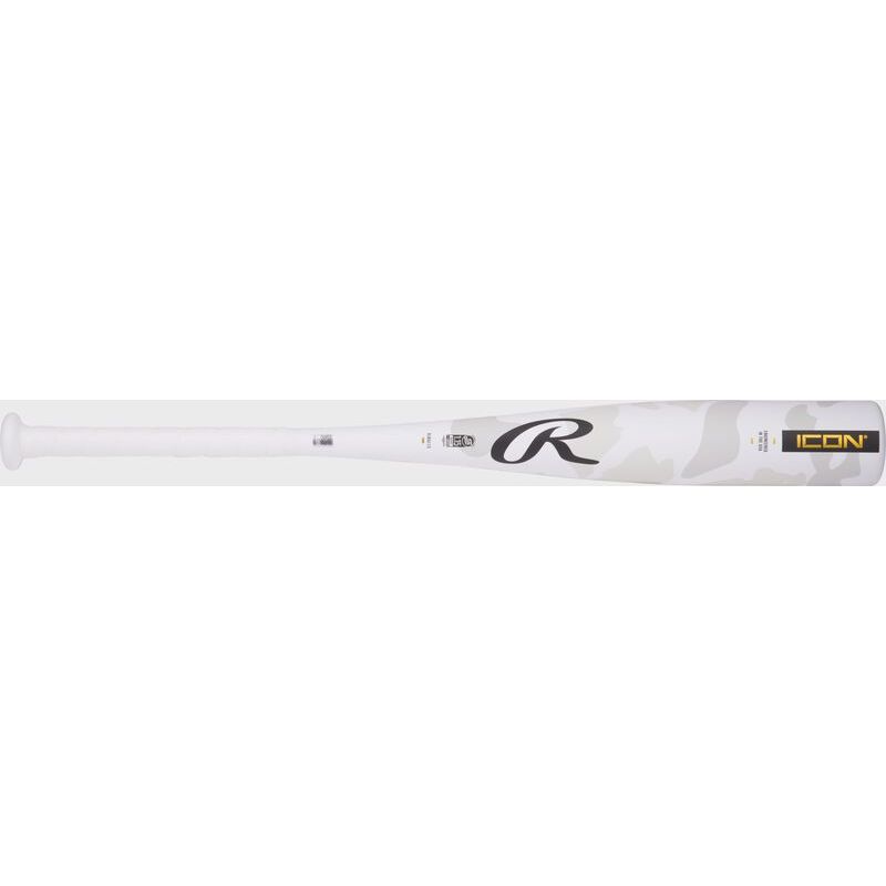 Rawlings Icon Bâton Baseball Enfant USSSA -13 Barillet 2,625 Pouces Composite Carbone