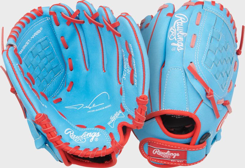KIDS RAWLINGS SURE CATCH SIGNATURE BASEBALL GLOVE