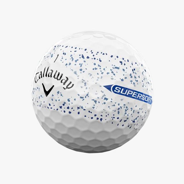 Callaway Supersoft Splatter 25 Golf Ball Speed ​​Control Power