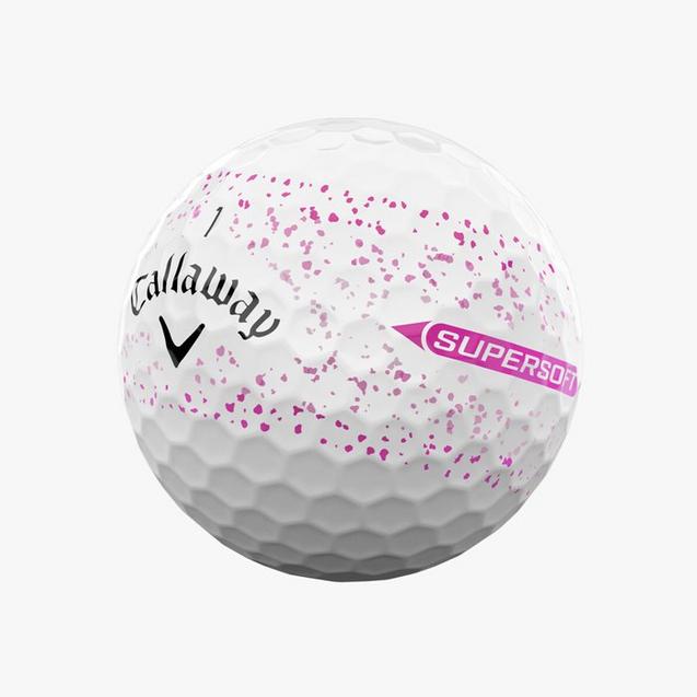 Callaway Supersoft Splatter 25 Golf Ball Speed ​​Control Power