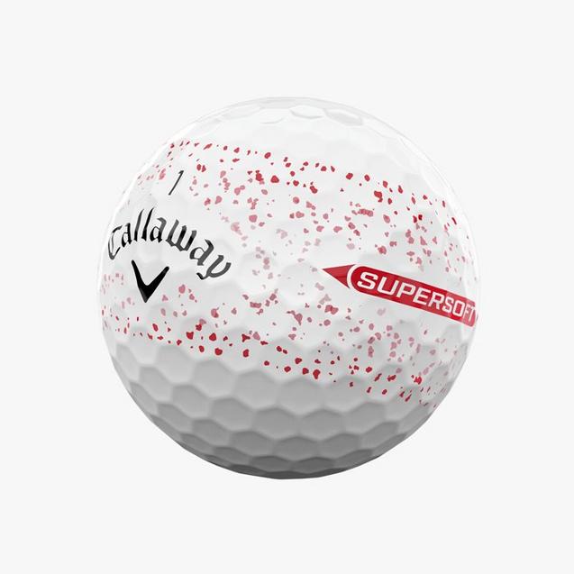 Callaway Supersoft Splatter 25 Golf Ball Speed ​​Control Power