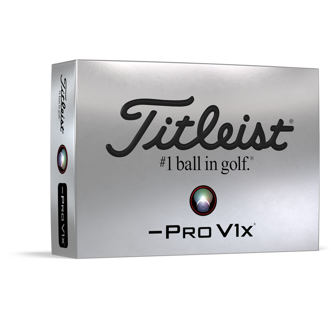 Titleist Pro V1x Left Dash 2026 – Balles de golf premium