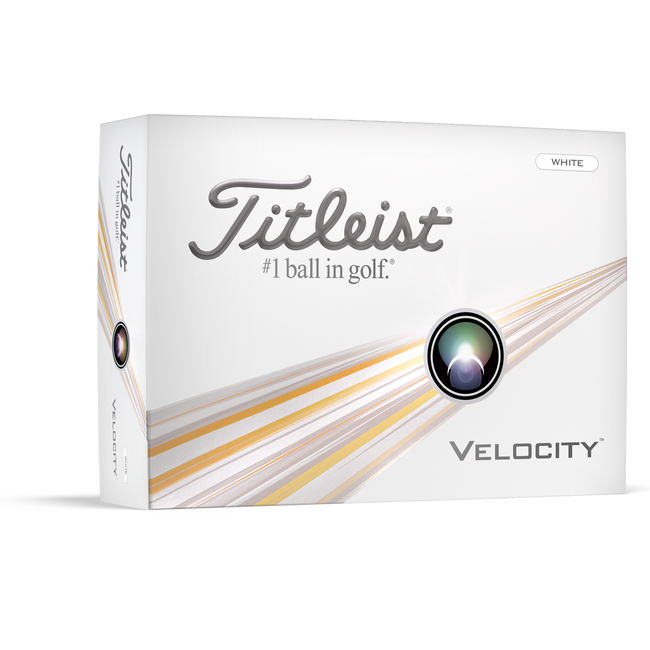 Titleist Velocity Balle de Golf - Distance et Vitesse Supérieures
