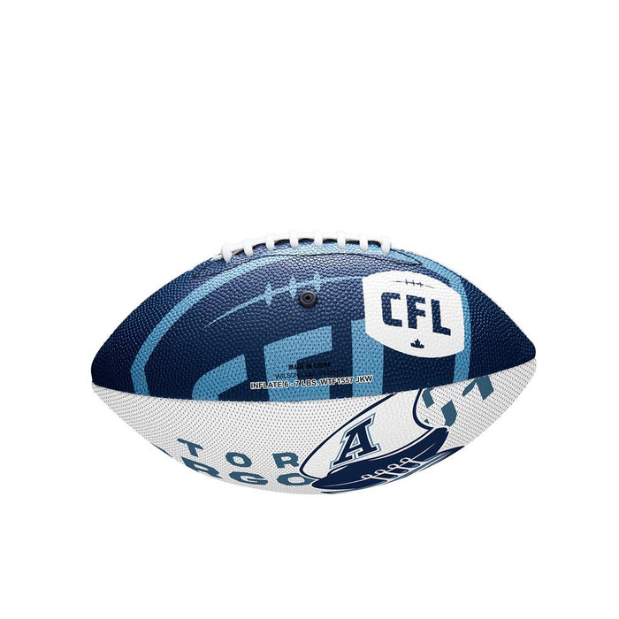 Wilson Ballon Football CFL Wraparound Junior Toronto Pour Débutants