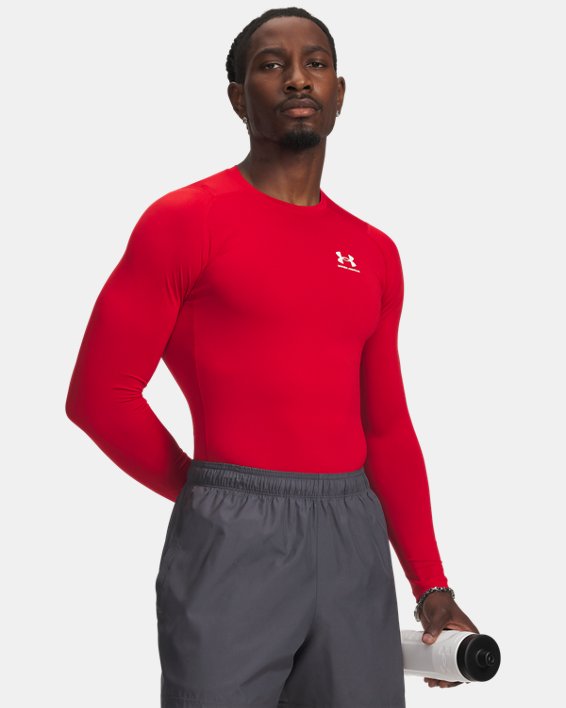 UA HEATGEAR MEN'S LONG-SLEEVED SWEATER