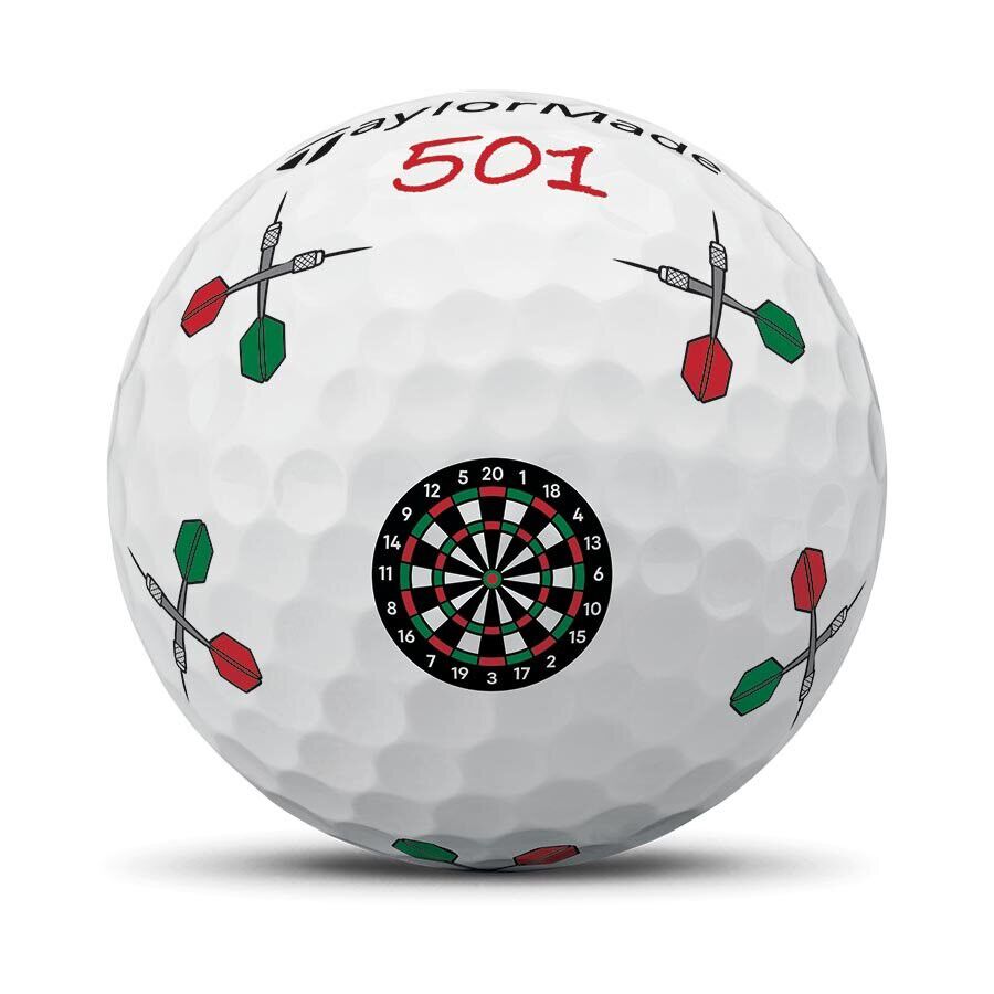 TaylorMade TP5x Hot Shot Mars Balle Golf Édition Limitée Premium