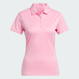 POLO ADIDAS PERFORMANCE SOLID MANCHES COURTES FEMME