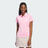 POLO ADIDAS PERFORMANCE SOLID MANCHES COURTES FEMME