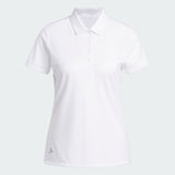 POLO ADIDAS PERFORMANCE SOLID MANCHES COURTES FEMME