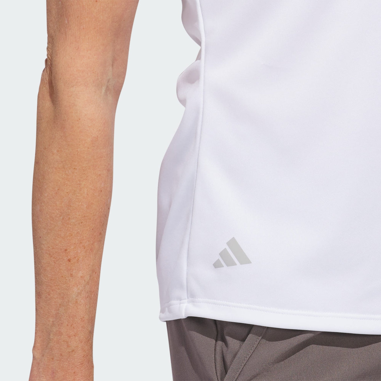 POLO ADIDAS PERFORMANCE SOLID MANCHES COURTES FEMME