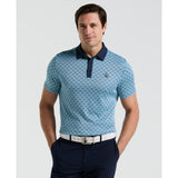 Polo Original Penguin Golf Jacquard Bohème Teinté En Fil Performant