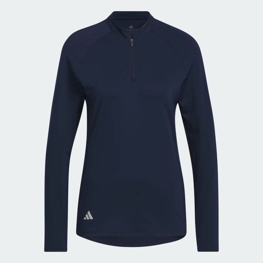 CHANDAIL GOLF ADIDAS  ZIP FEMME