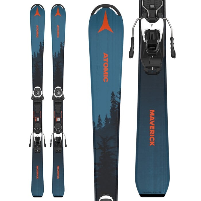 Maverick Jr Ski Ultra Léger Avec Fixation C5 GW Pour Jeunes Progressifs