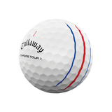 Callaway Chrome Tour 24 Blanche Triple Track Balle de Golf Elite