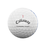 Callaway Chrome Tour 24 Blanche Triple Track Balle de Golf Elite