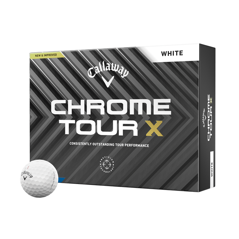 BALLE CALLAWAY CHROME TOUR X WHITE