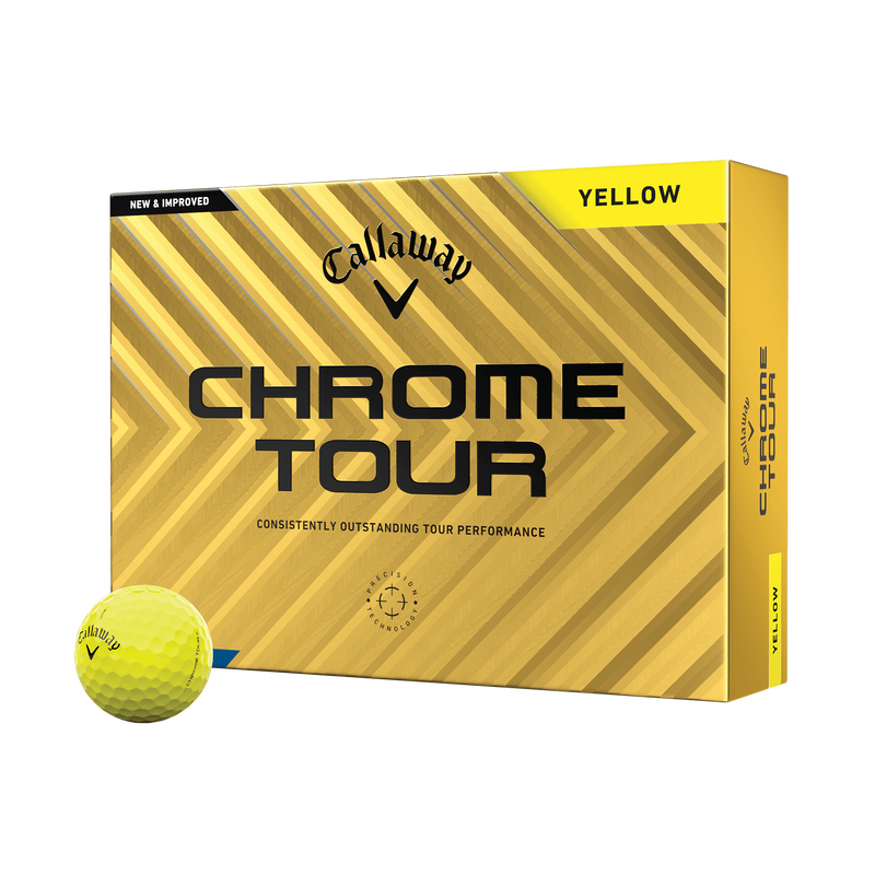 BALLE CALLAWAY CHROME TOUR 24 YELLOW